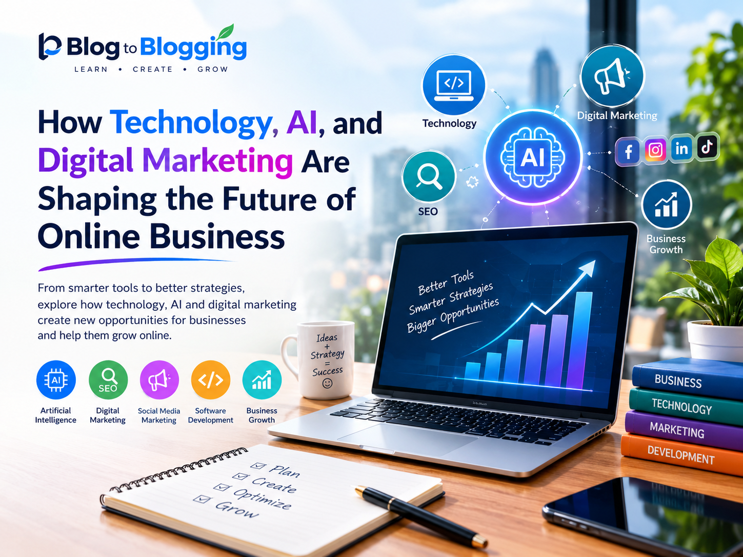 Where Online Business Is Headed: AI, SEO, Social Media And Code Working As One: